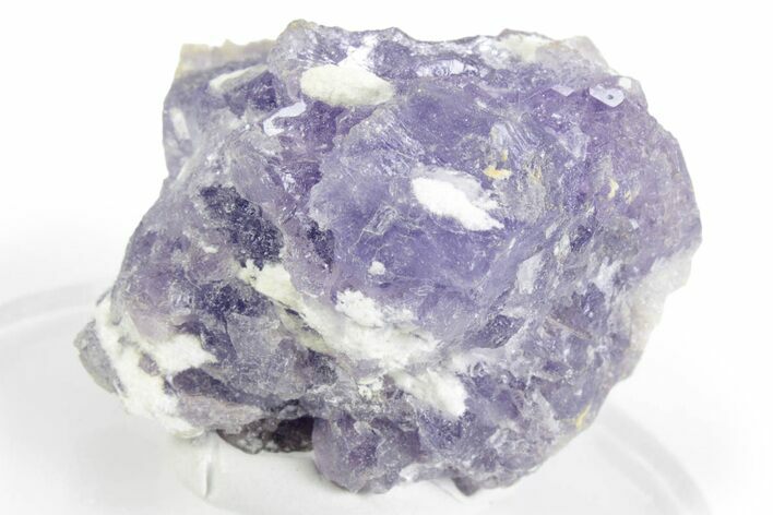 Purple Coquimbite Formation - Alcaparrosa Mine, Chile #366036